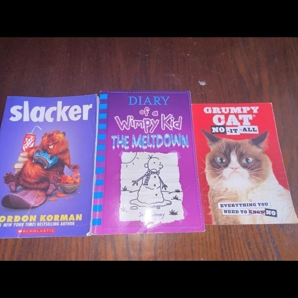 Set of 3 preteen books